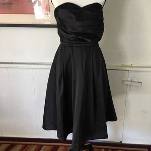 NWT H&M Strapless Satin Dress
